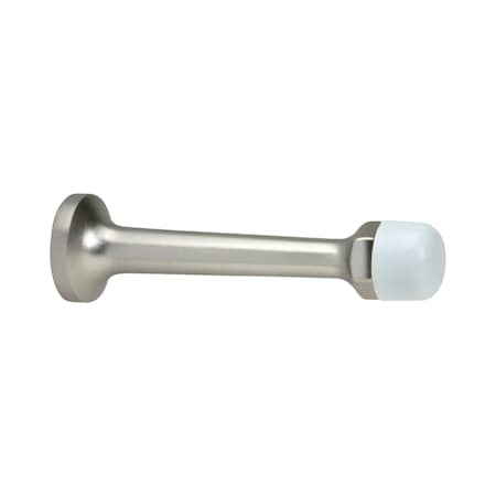 Pamex 3in Rigid Door Stop Satin Nickel Finish DD0223SN
